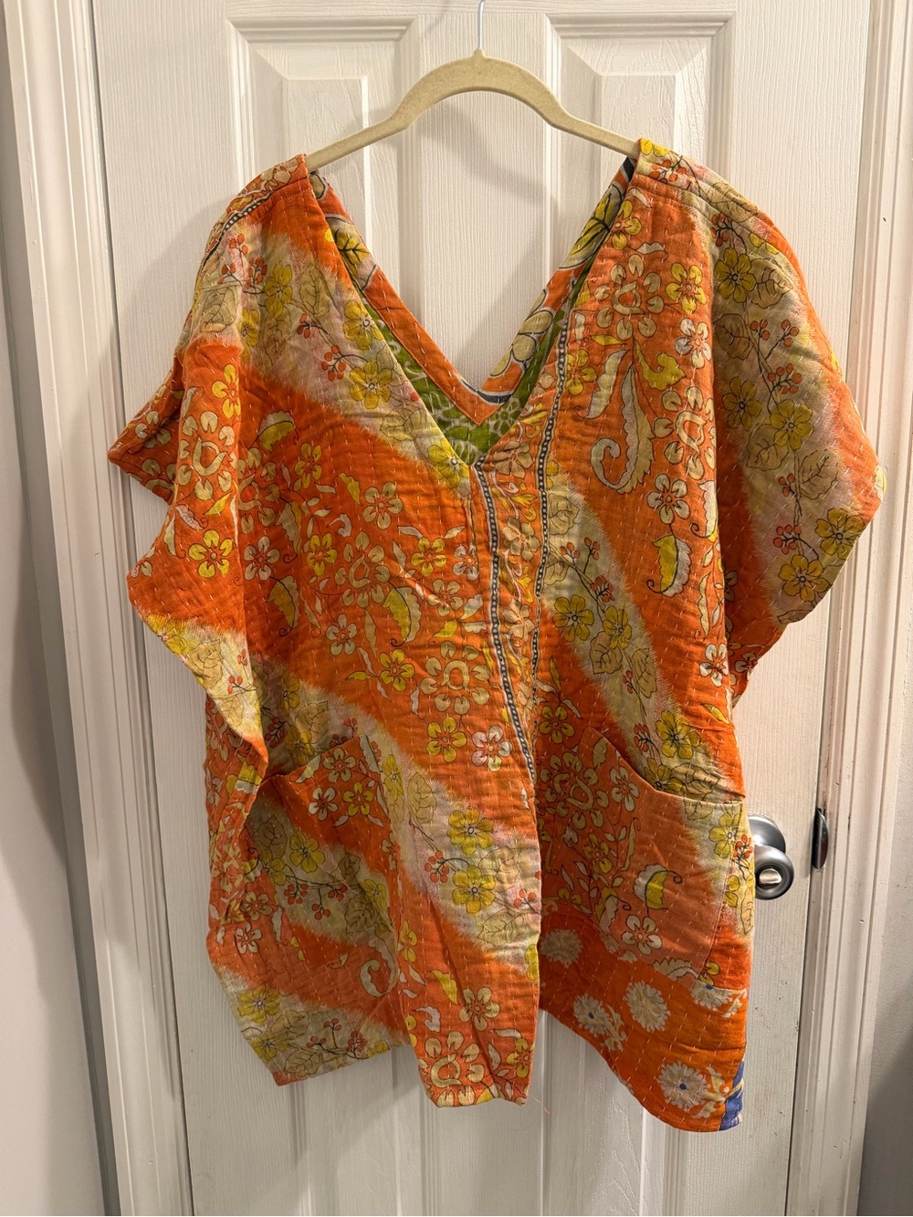 Reversible Kantha Top